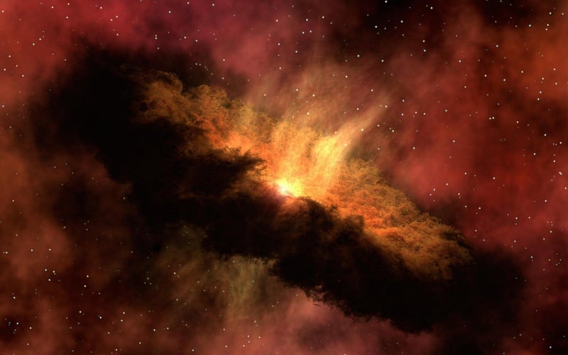 Wormhole in space